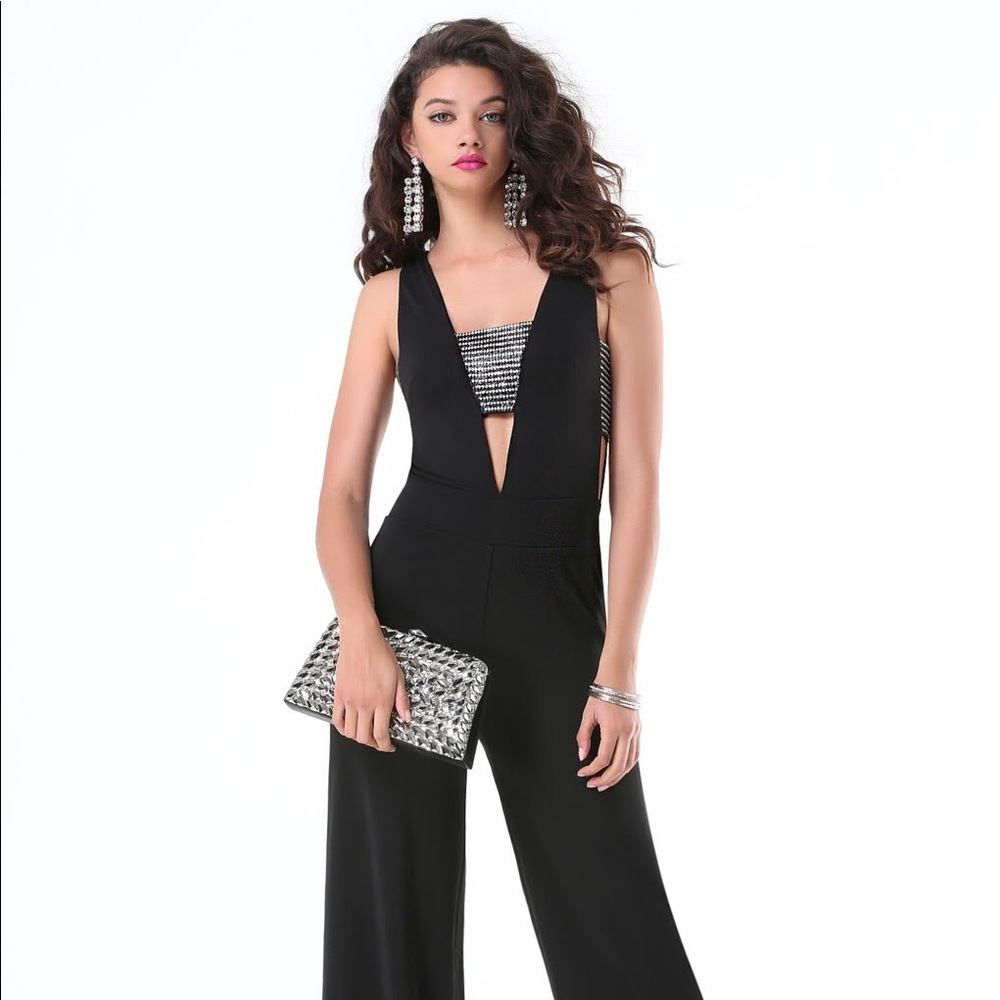 Bebe Cutout Jumpsuit